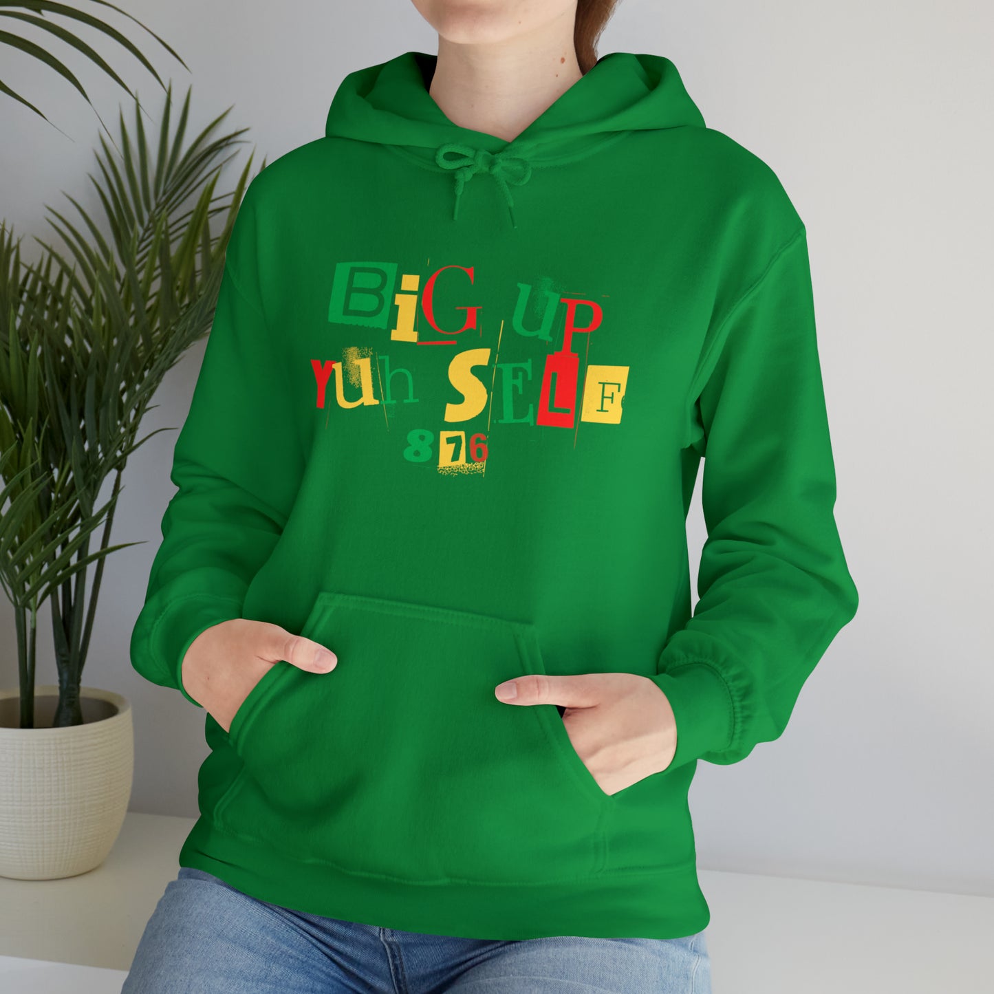 Carib - Big Up Yuh Self Hooded Sweatshirt