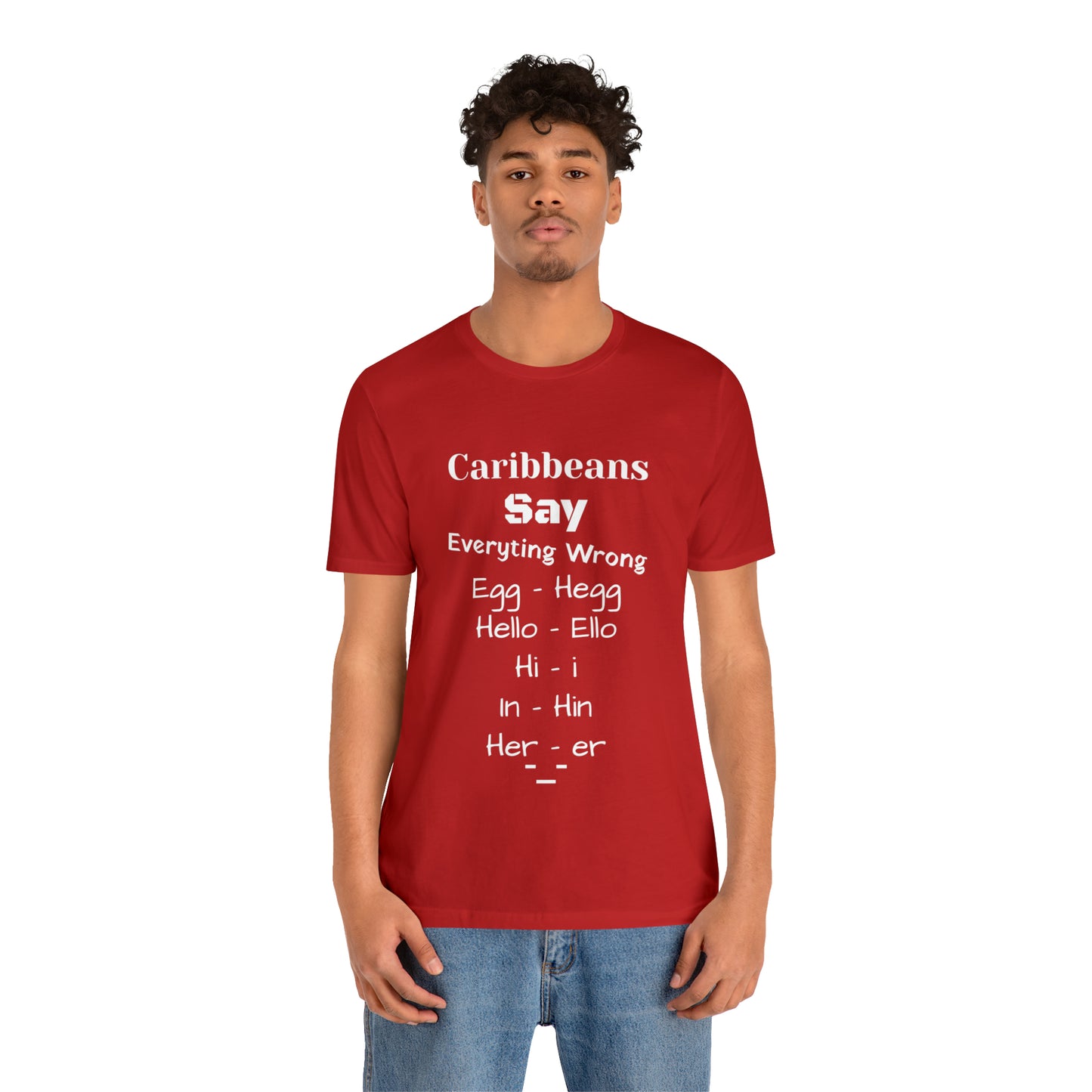 Carib Unisex Jersey Short Sleeve Tee