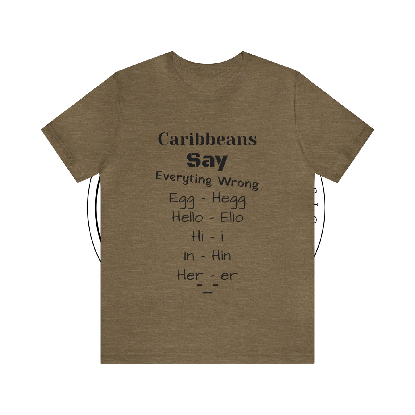 Carib Unisex Jersey Short Sleeve Tee