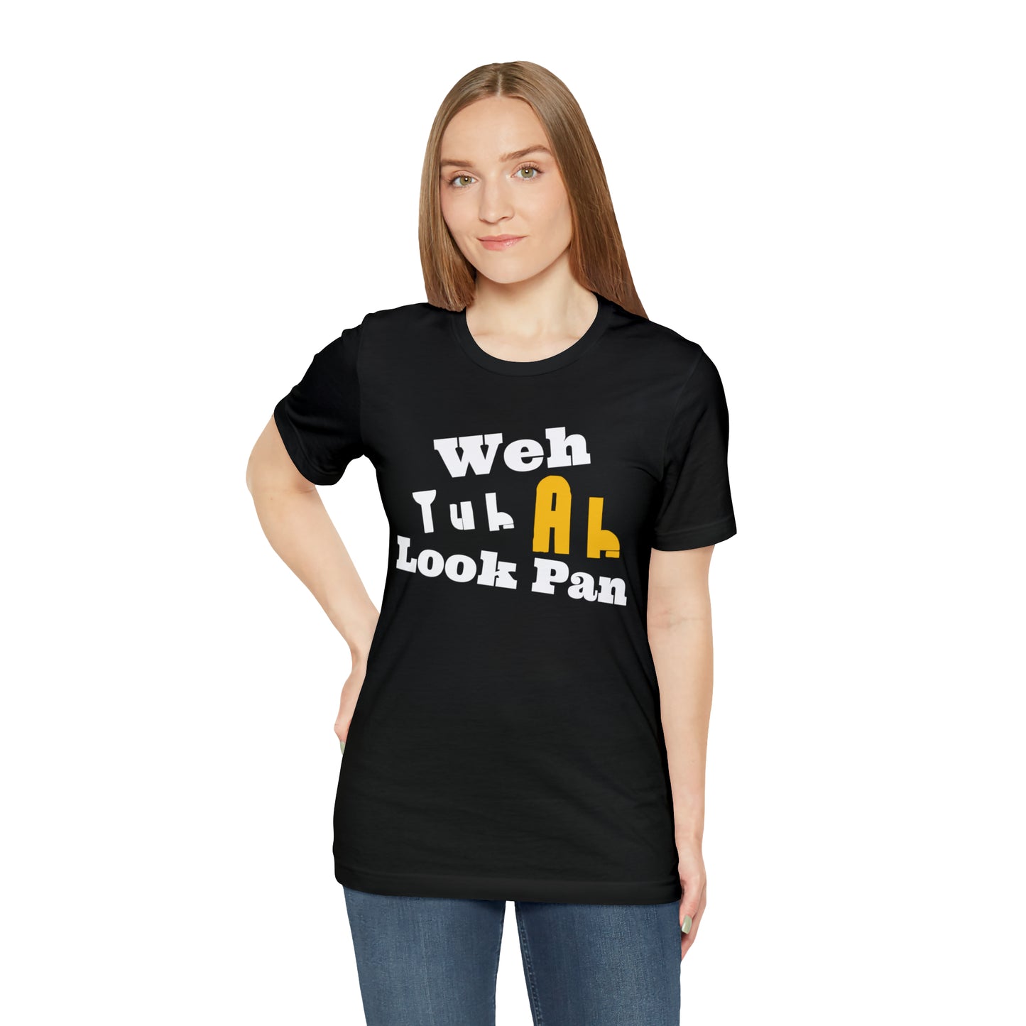 CARIB - Weh Yuh Ah Look Pan Short Sleeve Tee