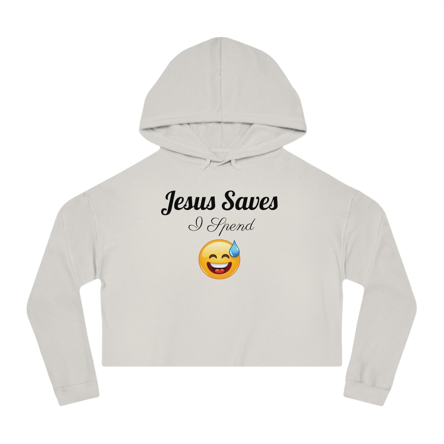 DM Women’s Graphic Cropped Hooded Sweatshirt