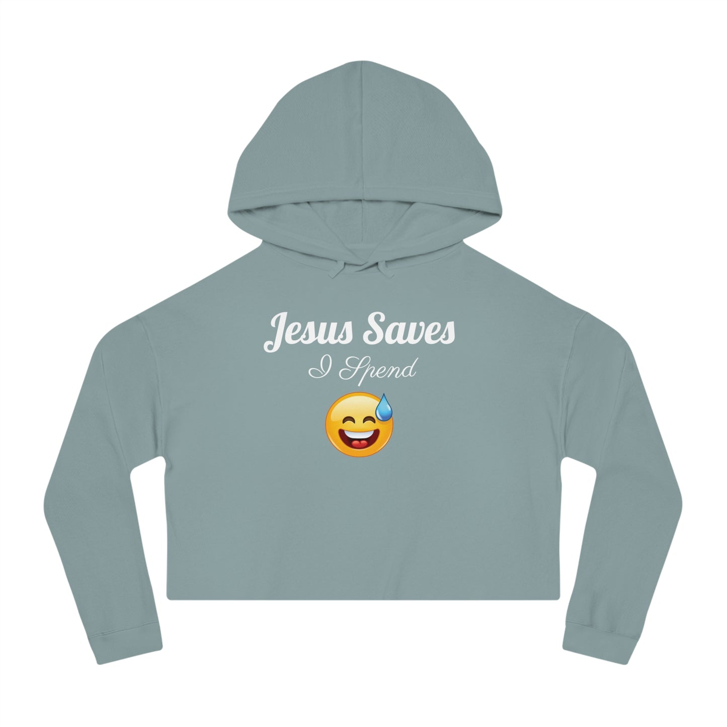 DM Women’s Graphic Cropped Hooded Sweatshirt