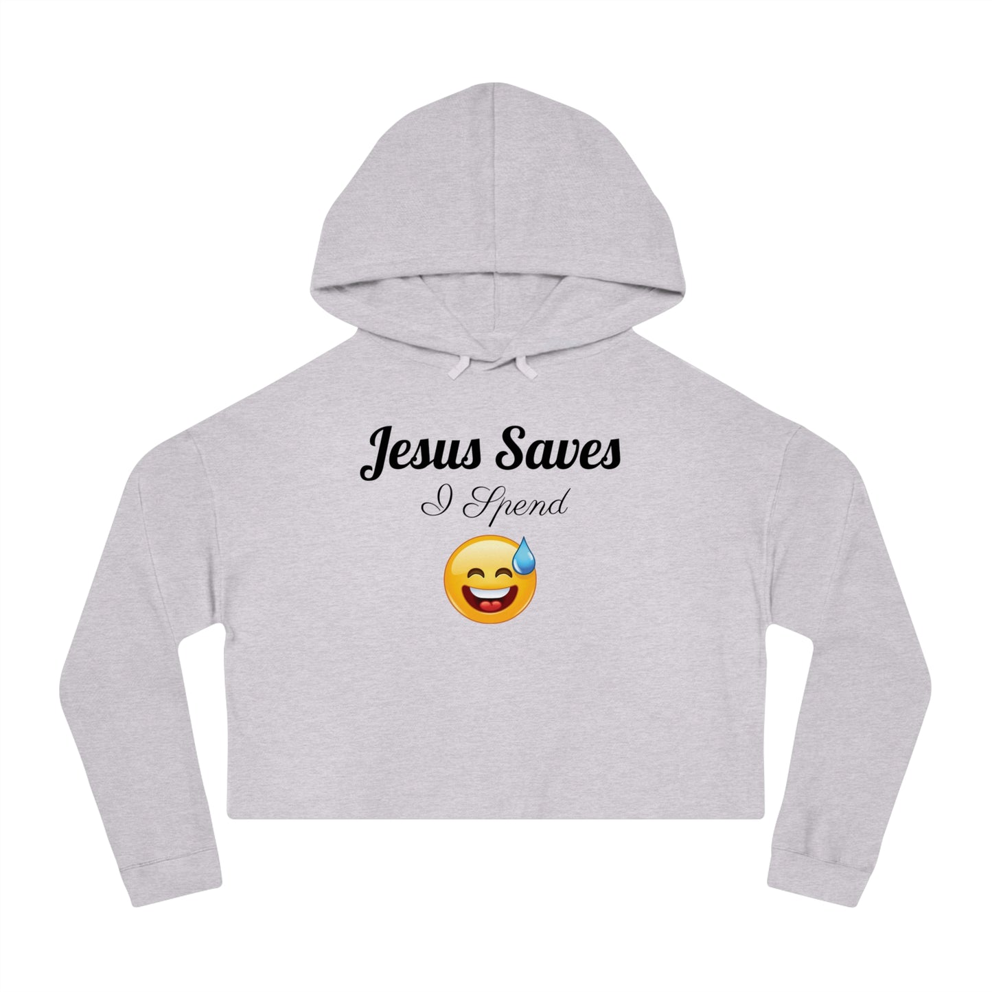 DM Women’s Graphic Cropped Hooded Sweatshirt