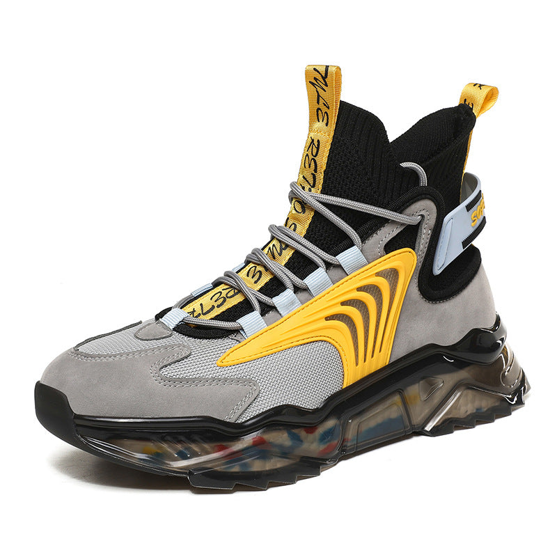 High-top platform old fashion shoes