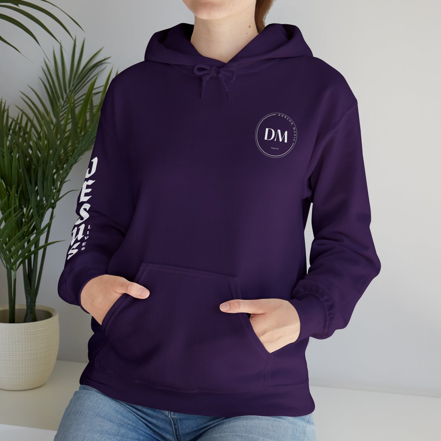 DM - Jesus Lives D2 Unisex Hooded Sweatshirt