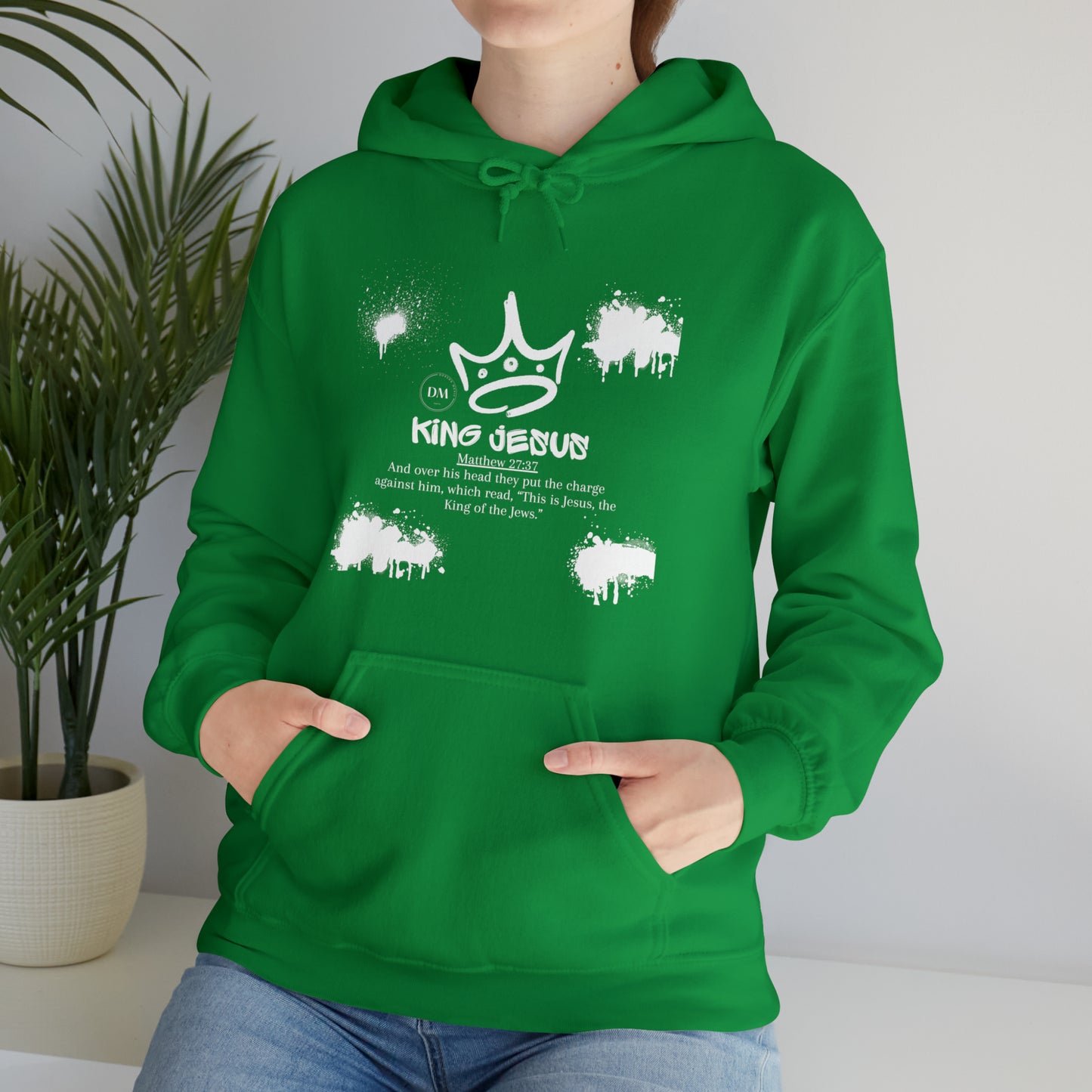 DM - King Jesus Hooded Sweatshirt