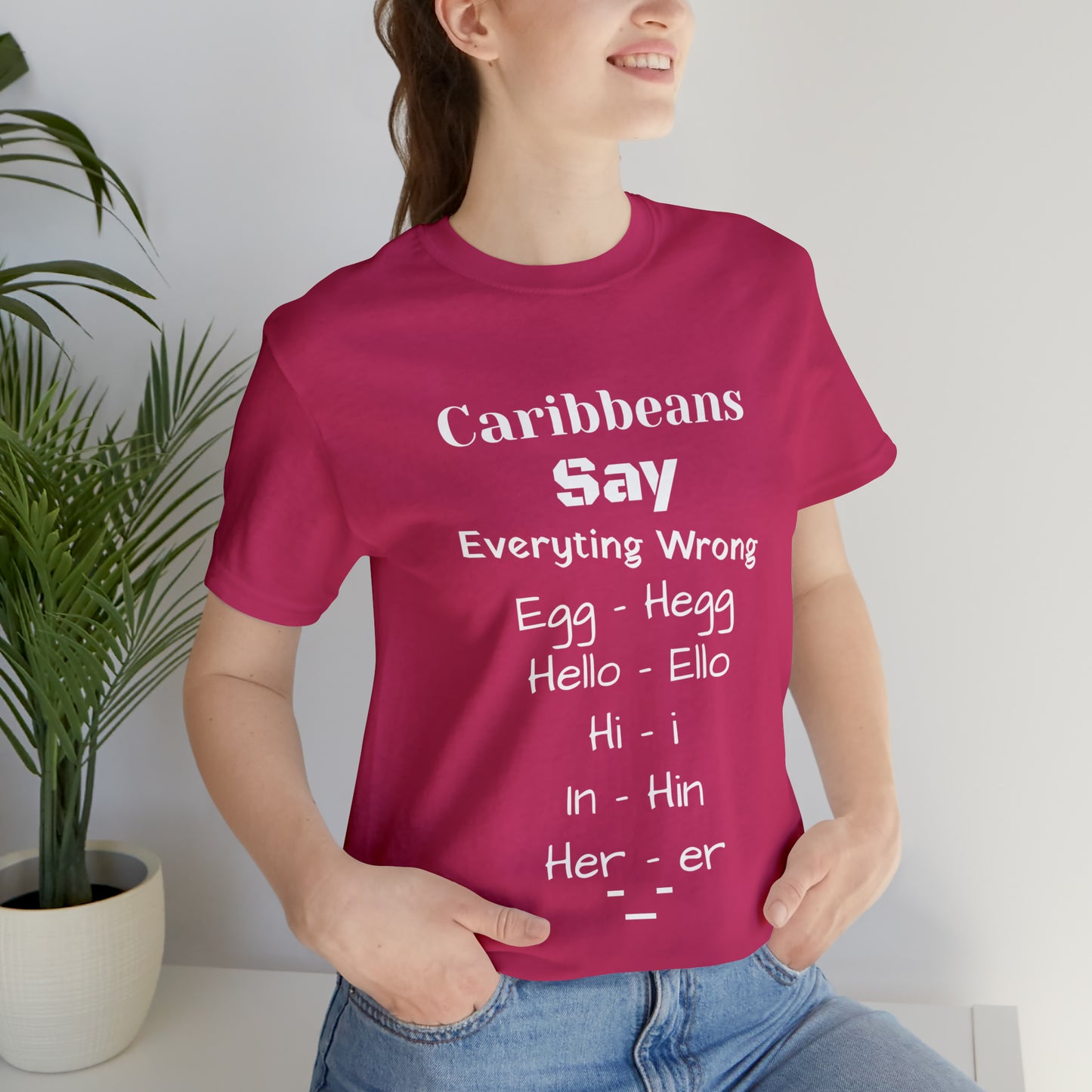 Carib Unisex Jersey Short Sleeve Tee