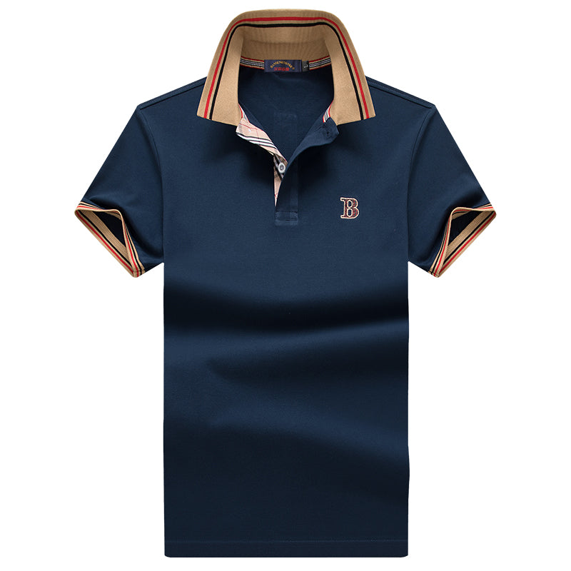 Premium Business Men's Short Sleeve T-Shirt