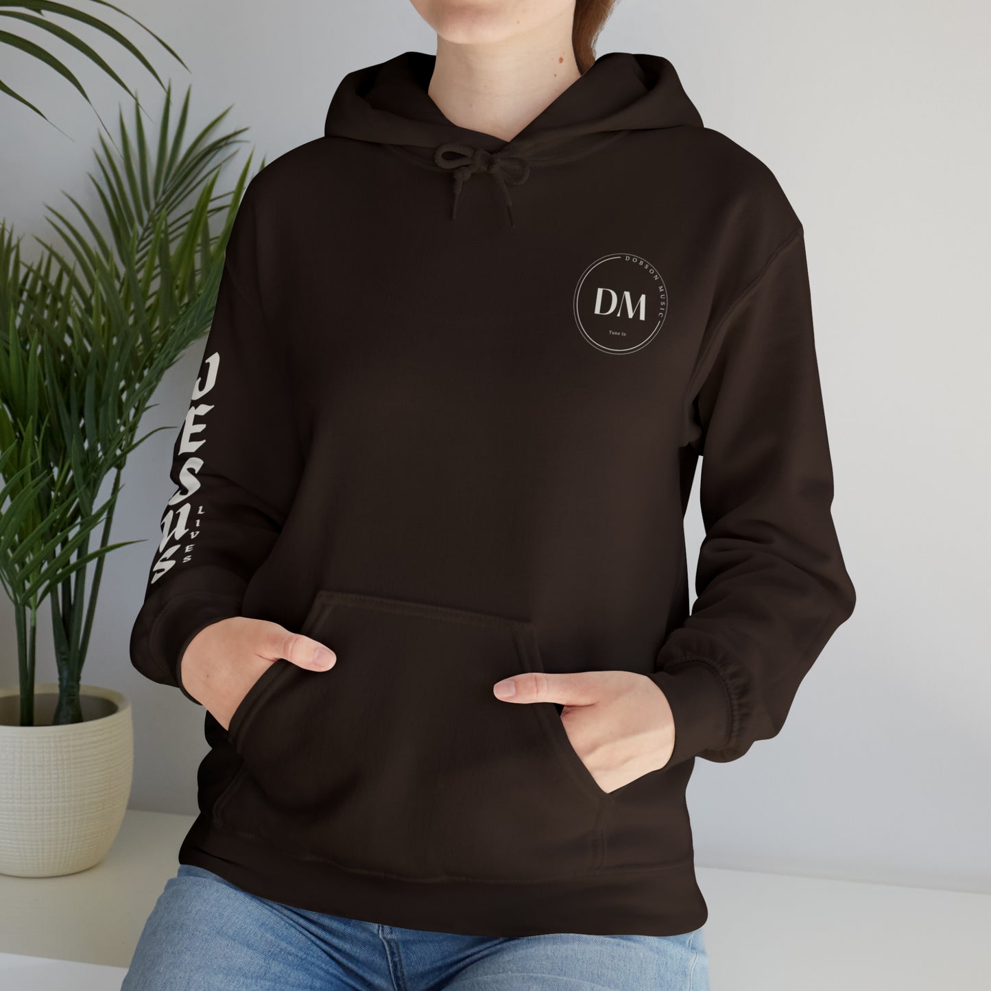 DM - Jesus Lives D2 Unisex Hooded Sweatshirt