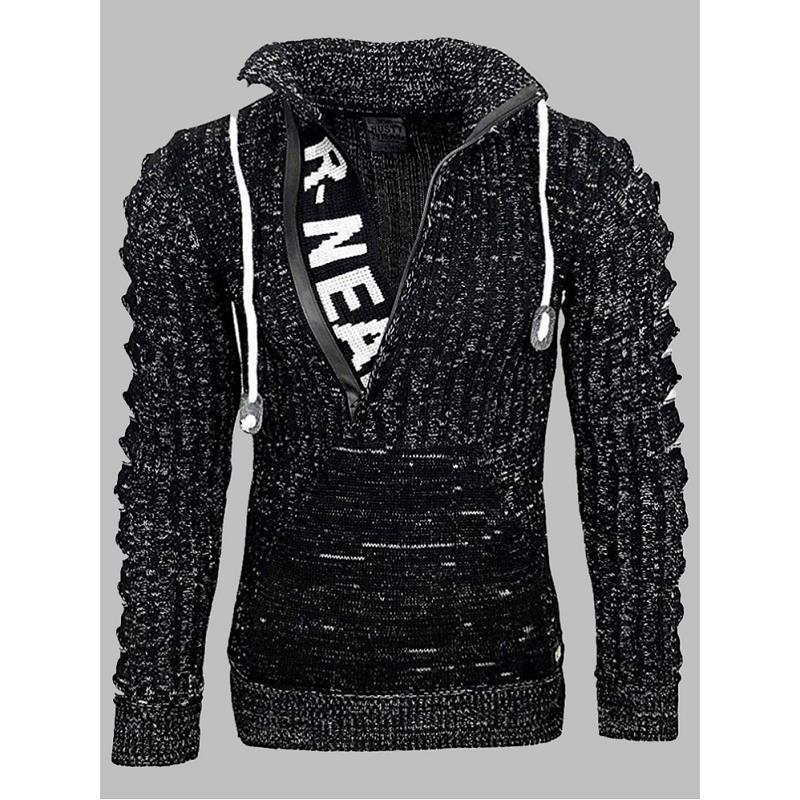 Autumn and winter new hooded pullover sweater sweater coat