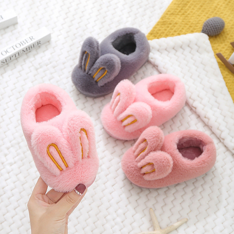 Baby Autumn And Winter Warm Cartoon Cute Cotton Shoes