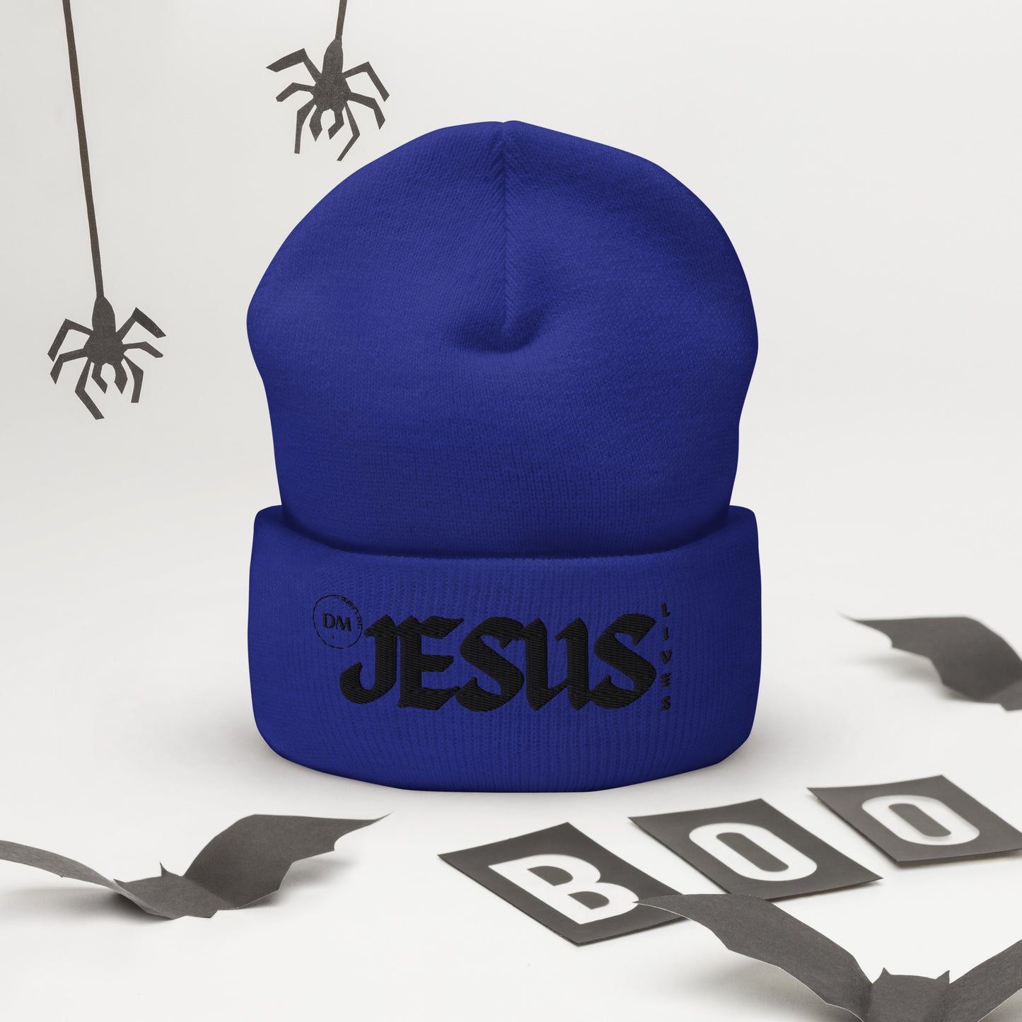 DM - Jesus Lives Cuffed Beanie