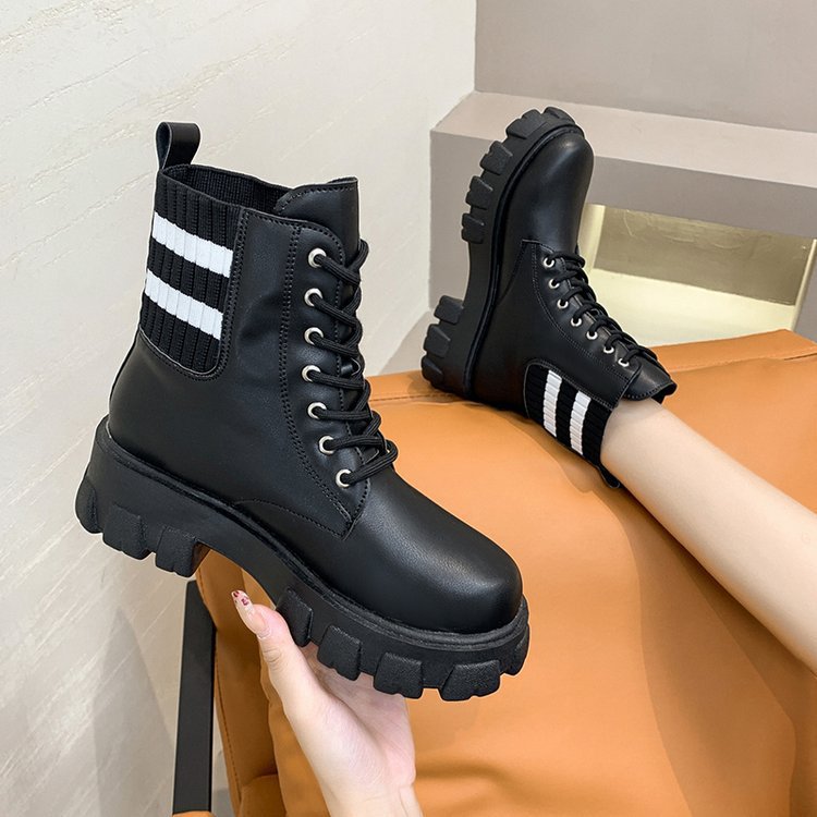 Fashion Women's Casual Platform Martin Boots