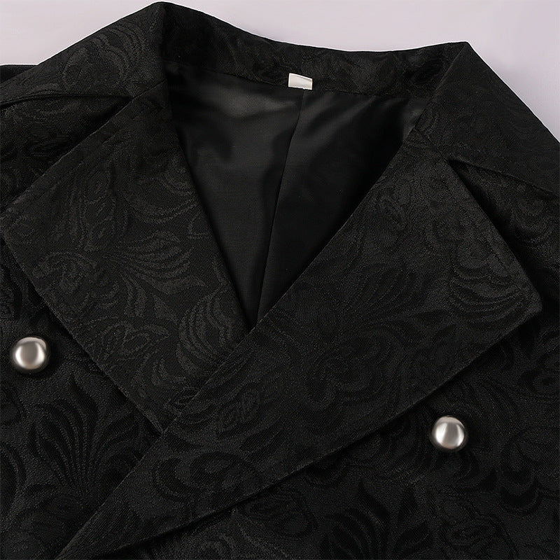 Men's Fashion Personality Pleated Vest