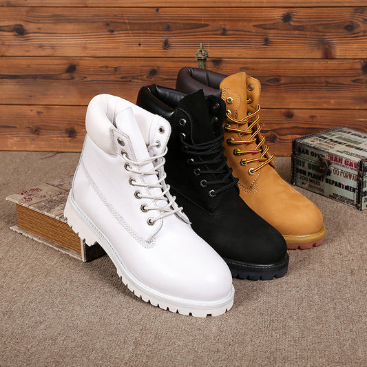 Men's Fashionable Warm High-top Boots