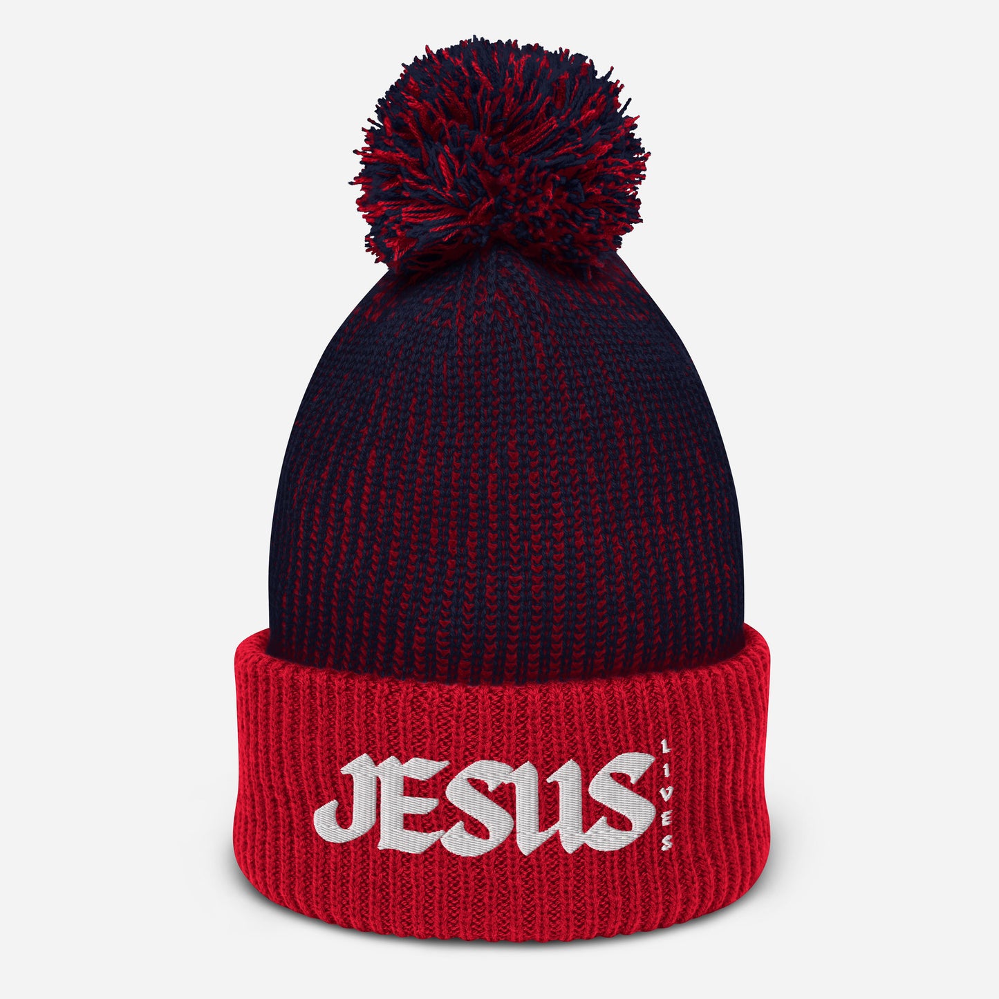 DM - Jesus Lives Pom-Pom Beanie