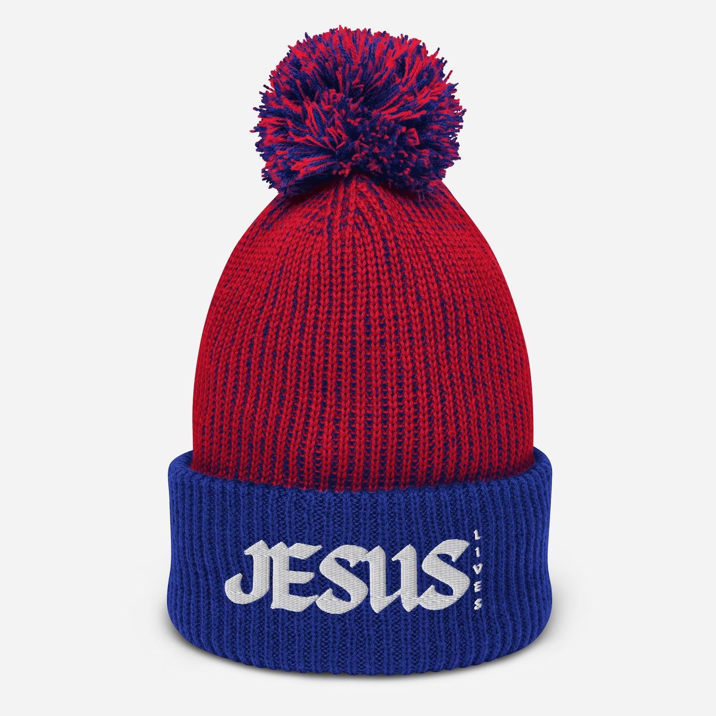 DM - Jesus Lives Pom-Pom Beanie