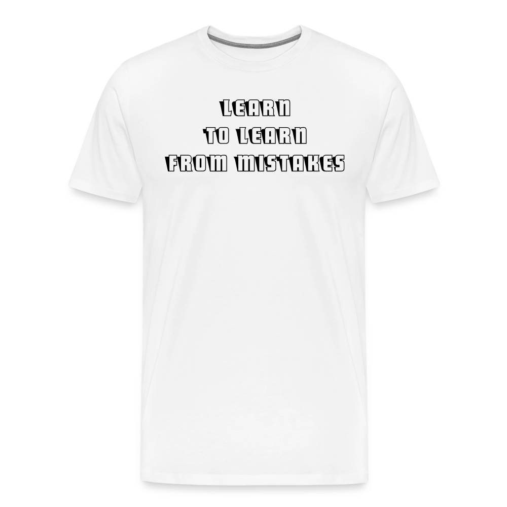 Men's Premium T-Shirt - white