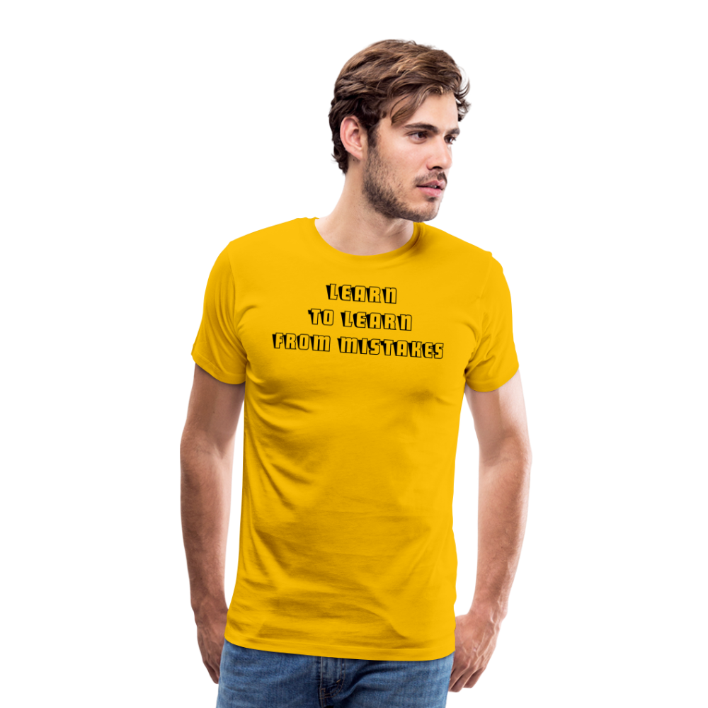 Men's Premium T-Shirt - sun yellow
