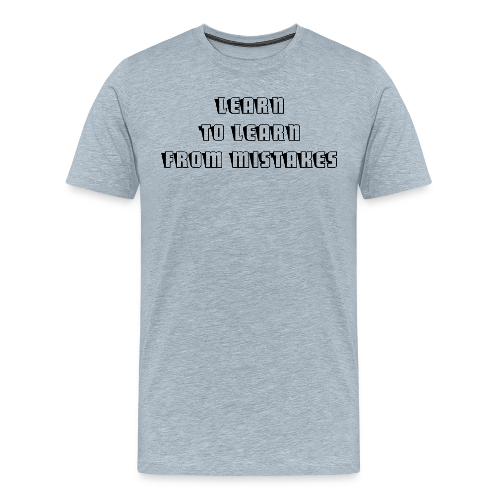 Men's Premium T-Shirt - heather ice blue