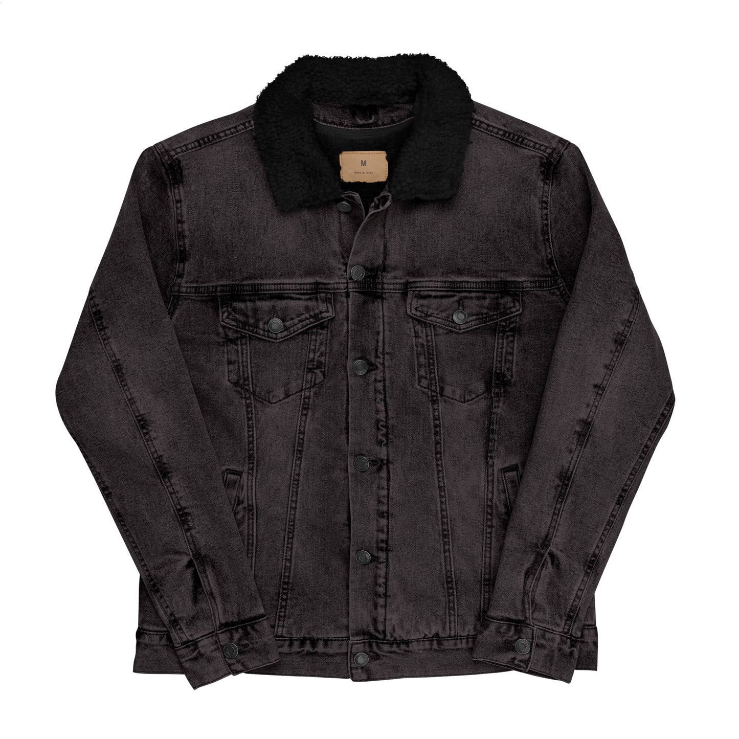DM - Unisex denim sherpa jacket