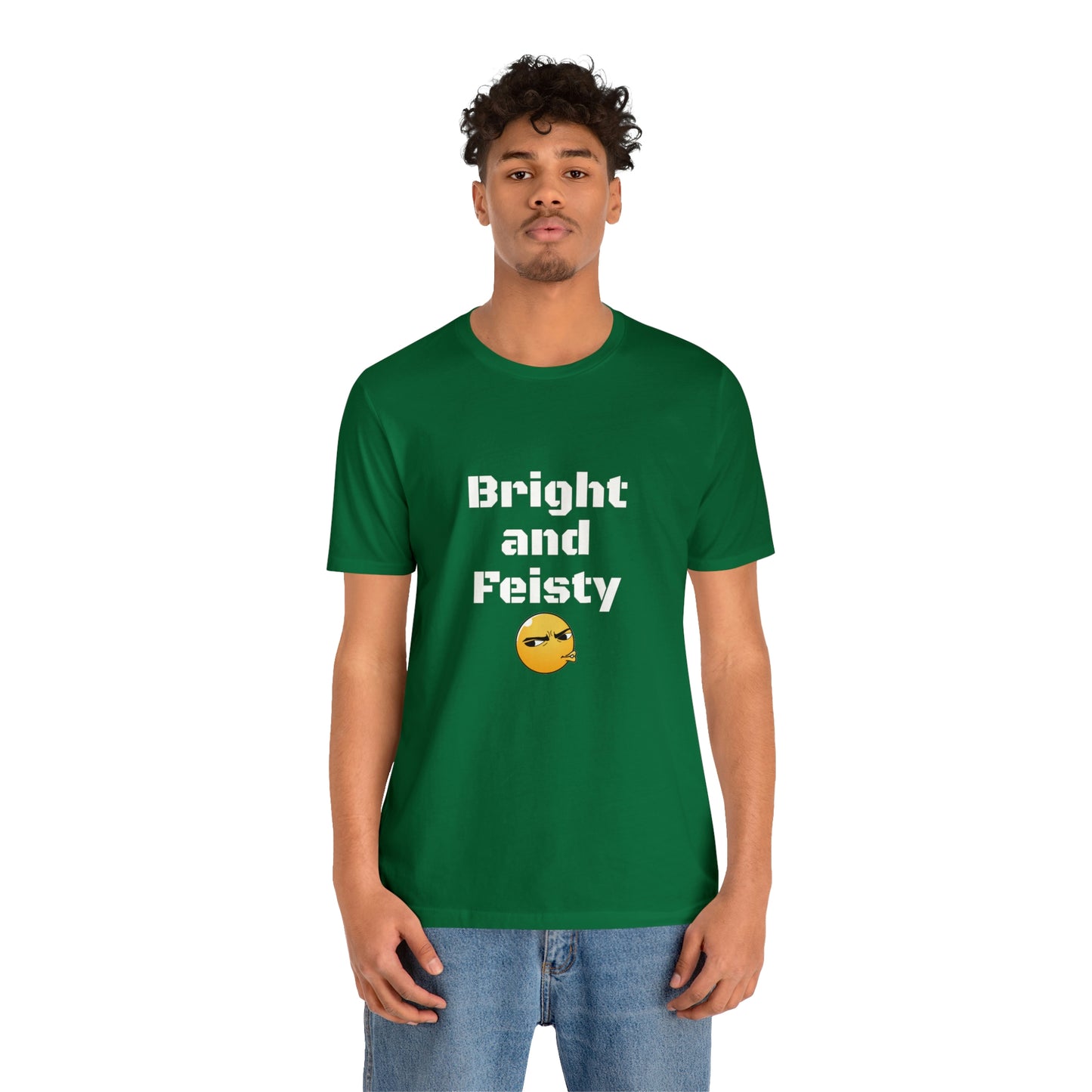 Carib Bright and Feisty Unisex Short Sleeve Tee