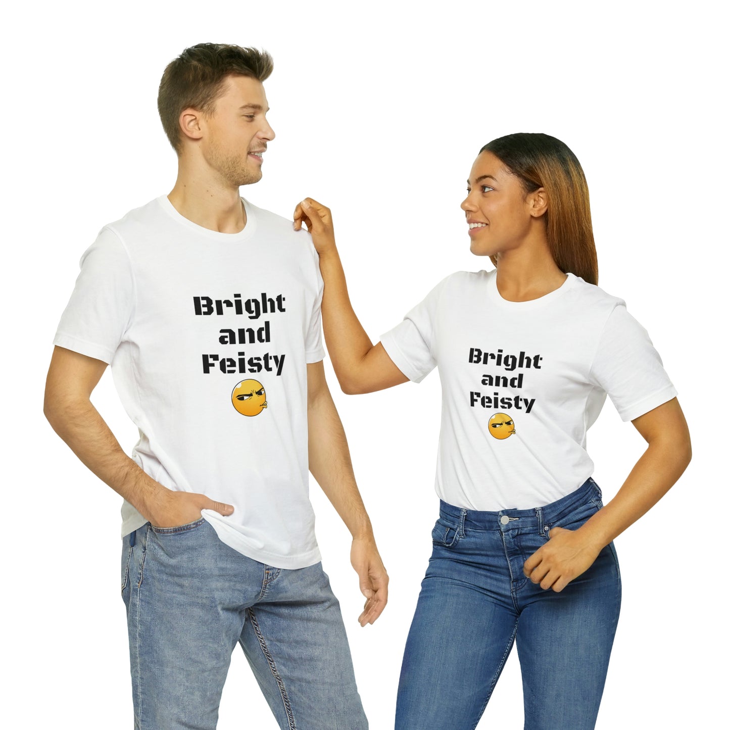 Carib Bright and Feisty Unisex Short Sleeve Tee