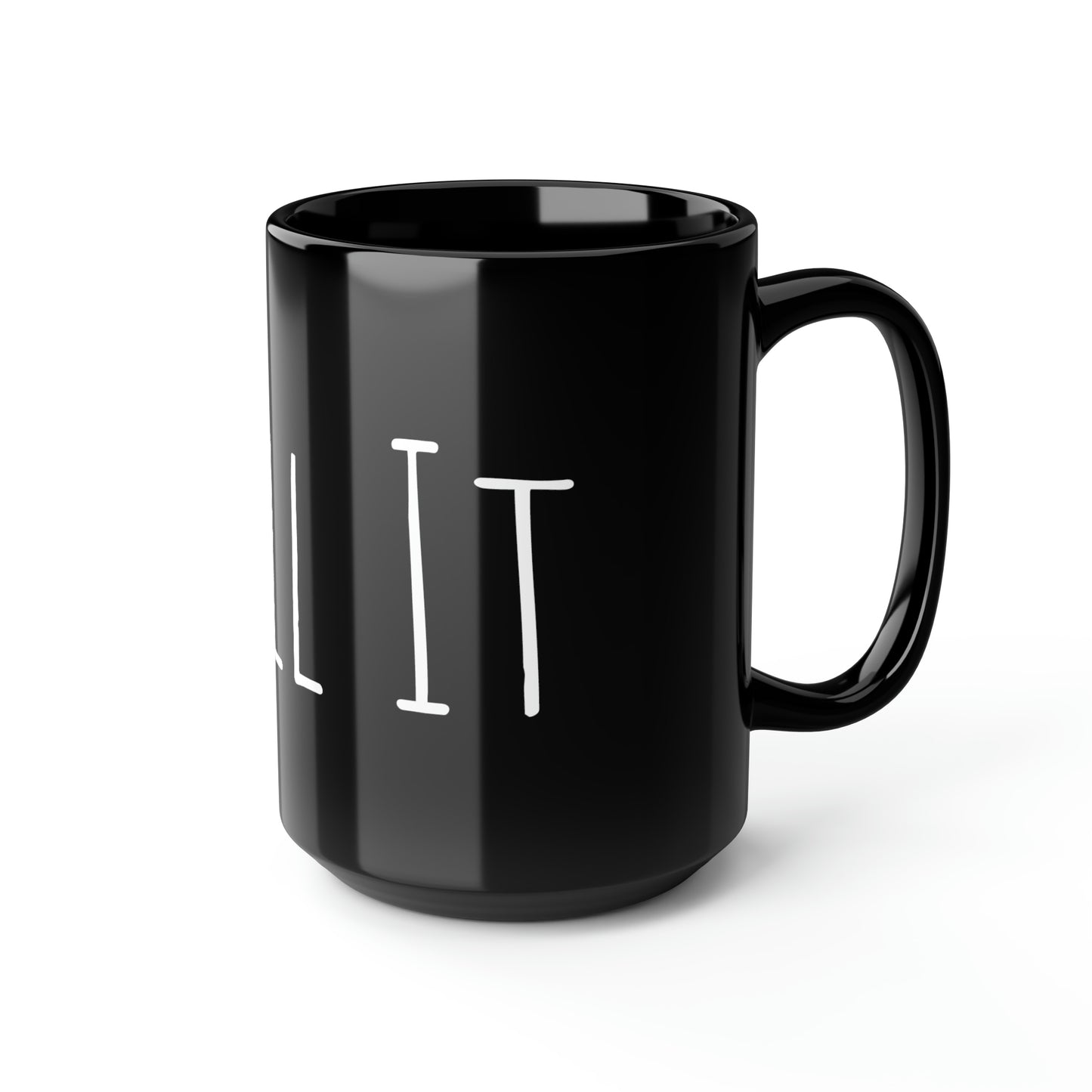Black Mug, 15oz