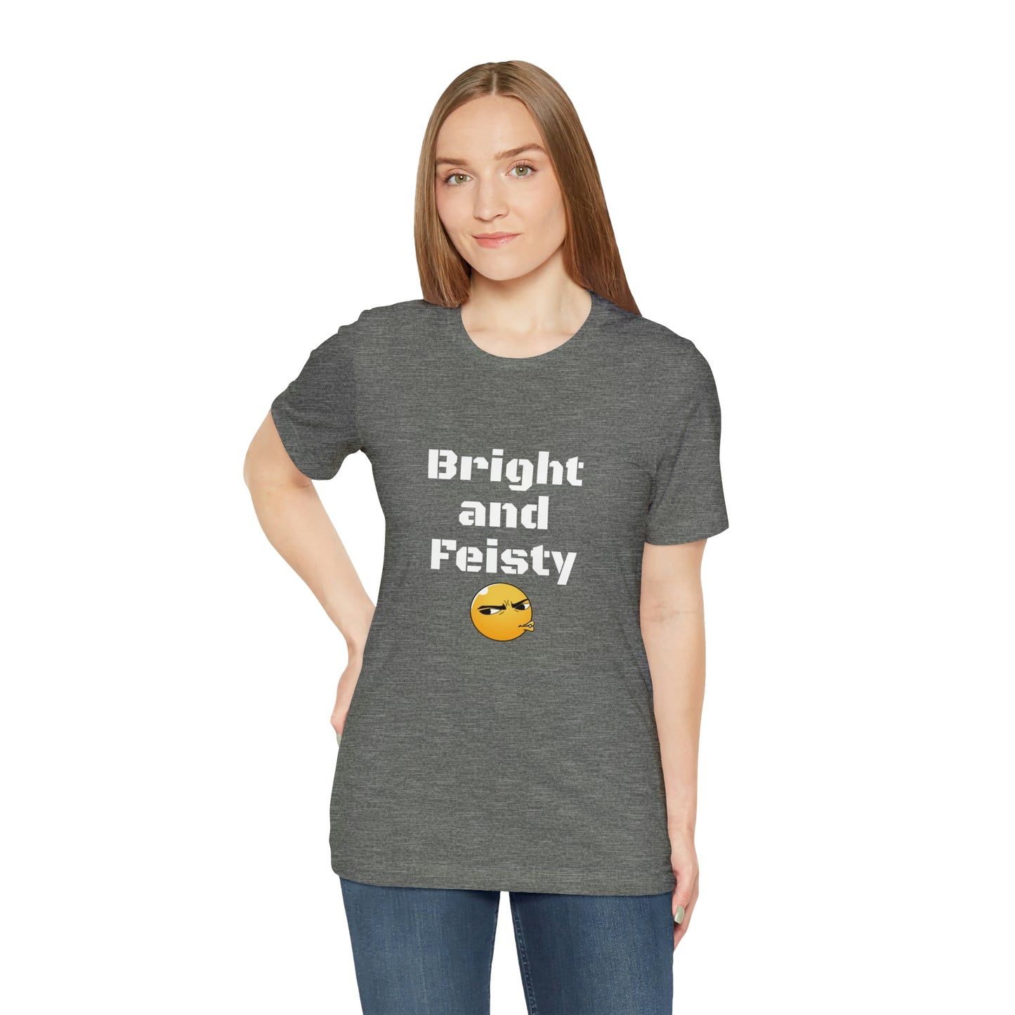 Carib Bright and Feisty Unisex Short Sleeve Tee