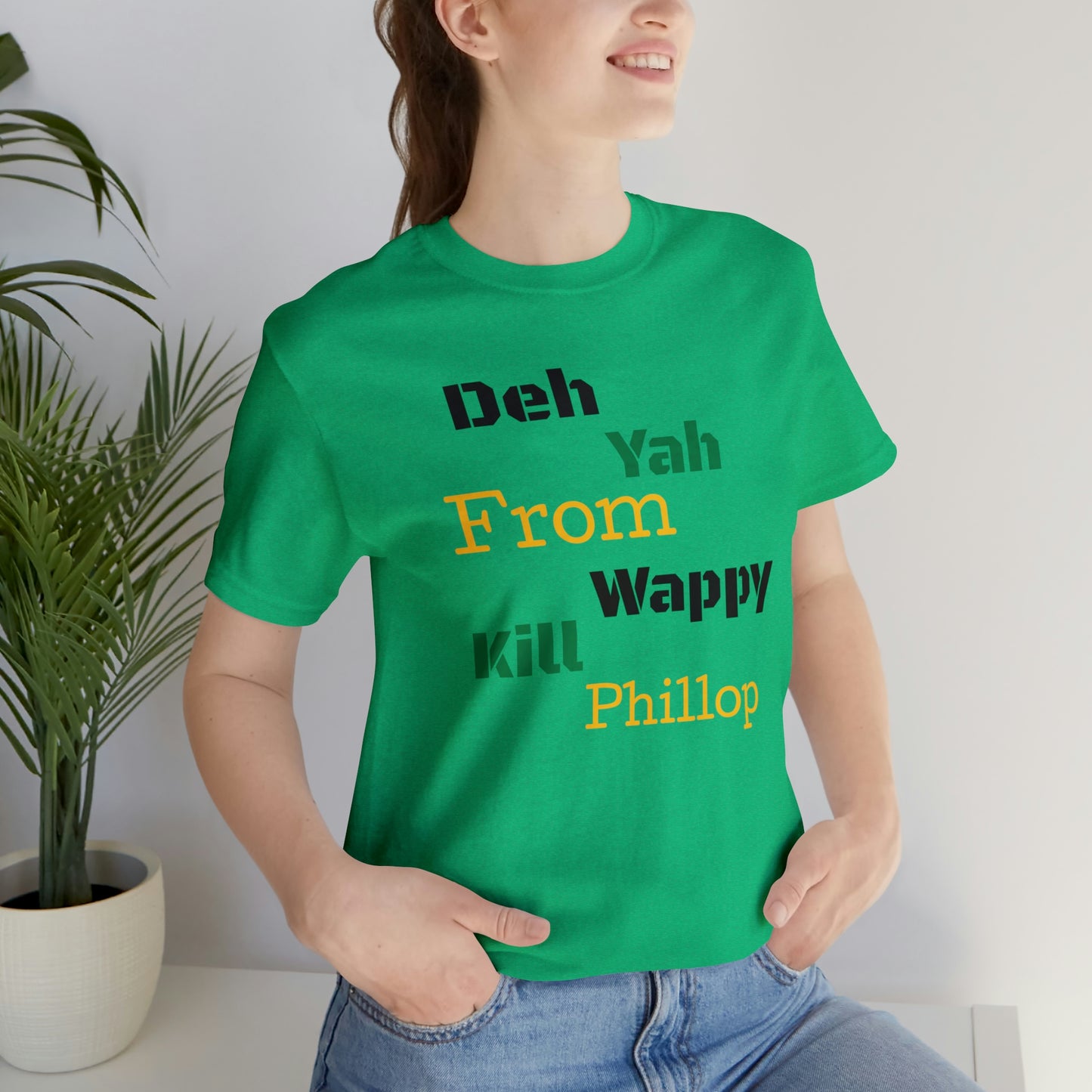 Carib "Wappy Kill Phillop" Unisex Short Sleeve Tee