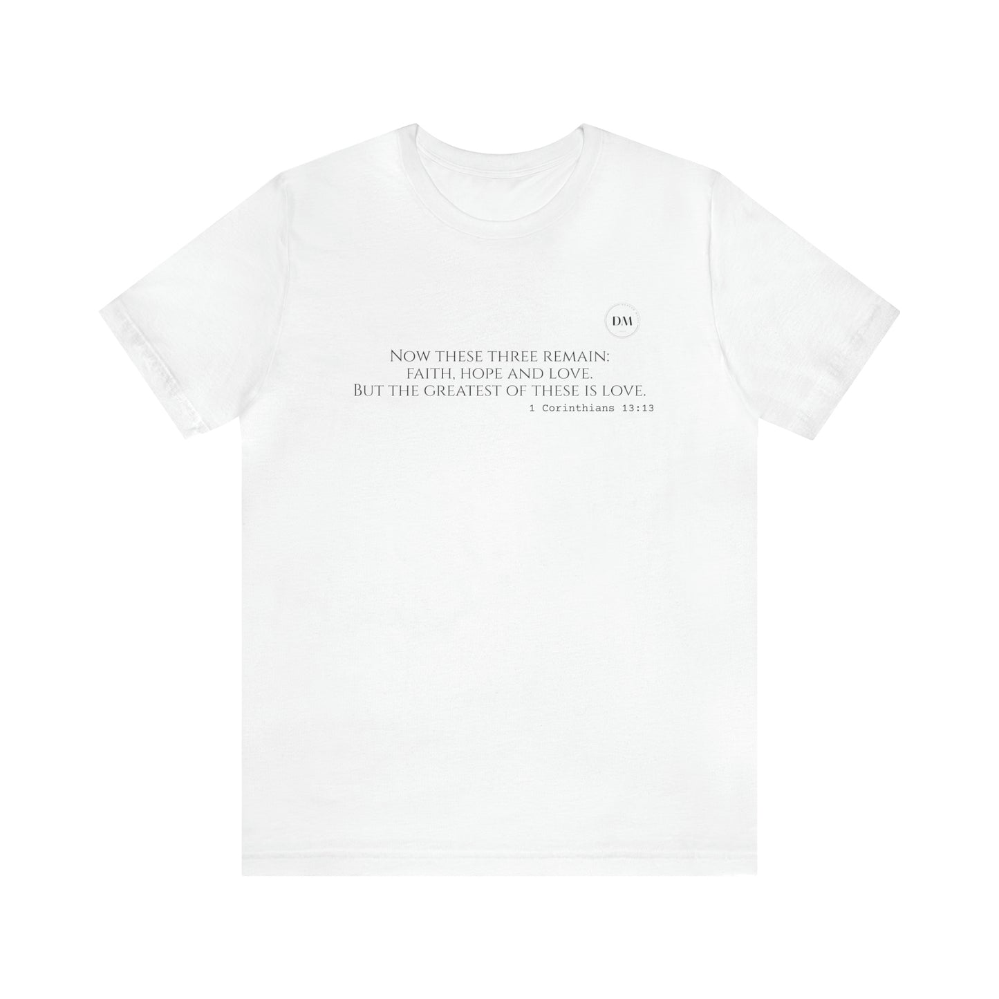 DM Unisex Jersey Short Sleeve Graphic Tee