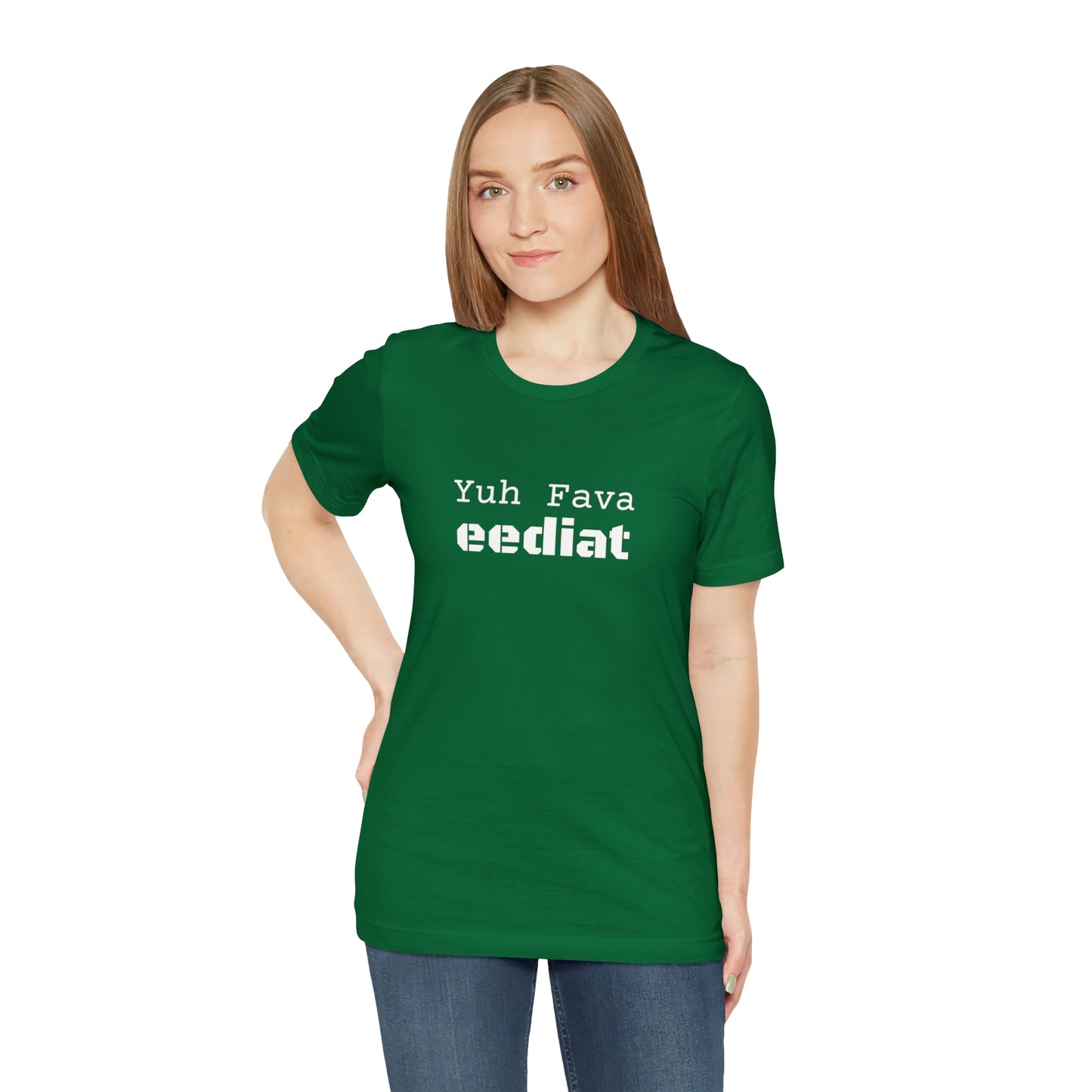 Carib "Yuh Fava Eediat" Short Sleeve Tee