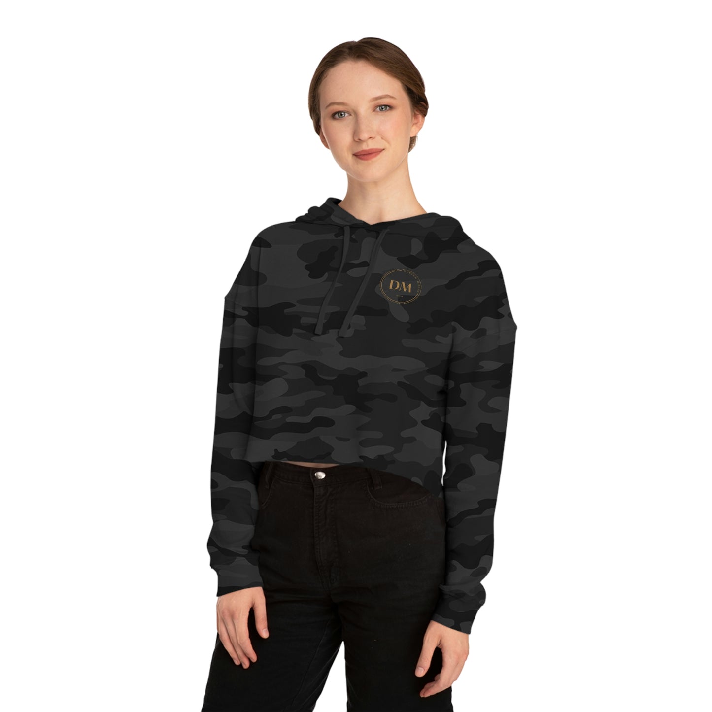 DM Women’s Cropped Hooded Sweatshirt