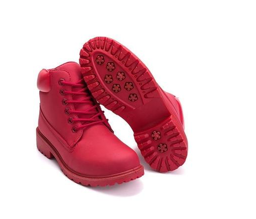 PU flat bottom size Martin boots