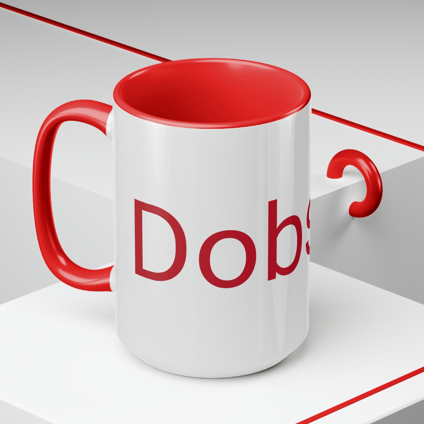DM Two-Tone Coffee Mug
