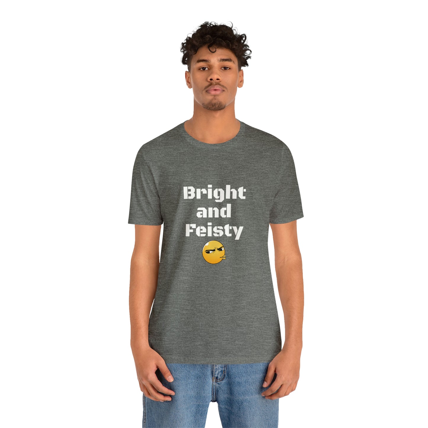 Carib Bright and Feisty Unisex Short Sleeve Tee