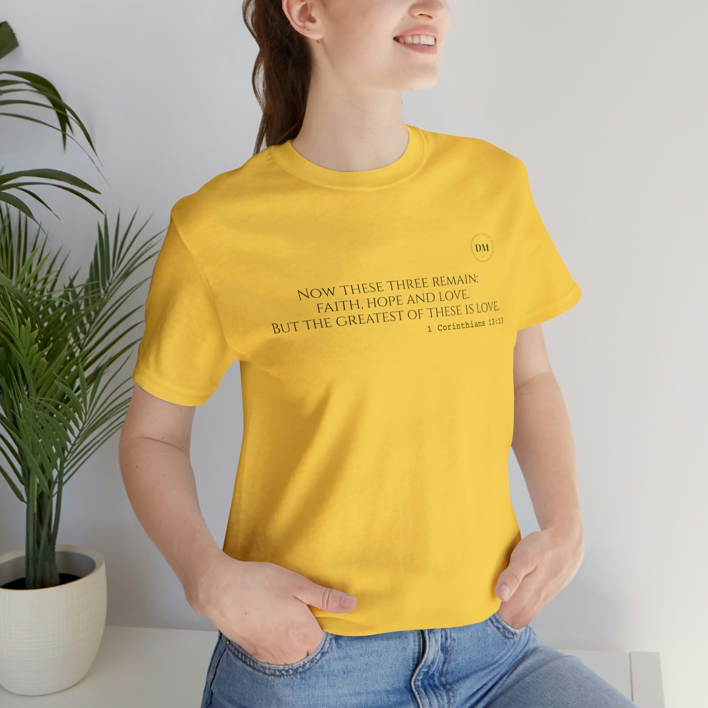 DM Unisex Jersey Short Sleeve Graphic Tee
