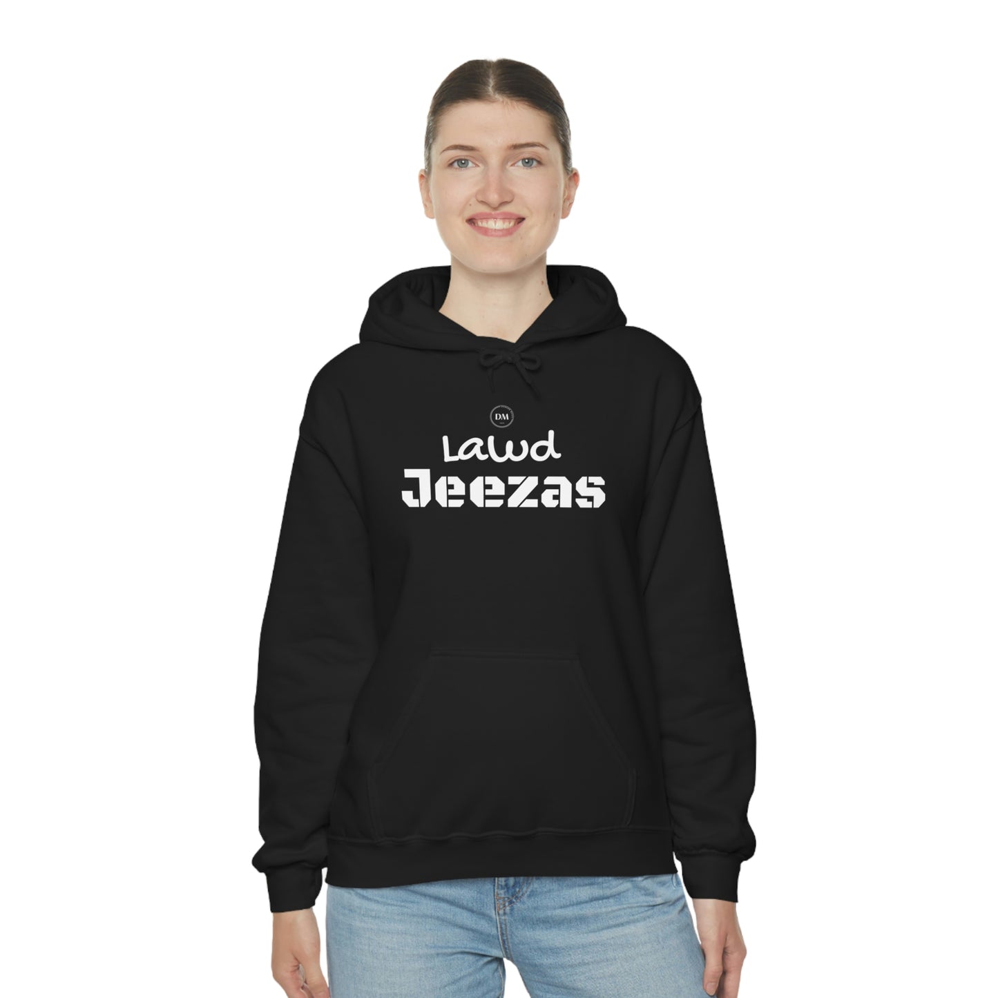 Carib DM Unisex Lawd Jeezas Hooded Sweatshirt