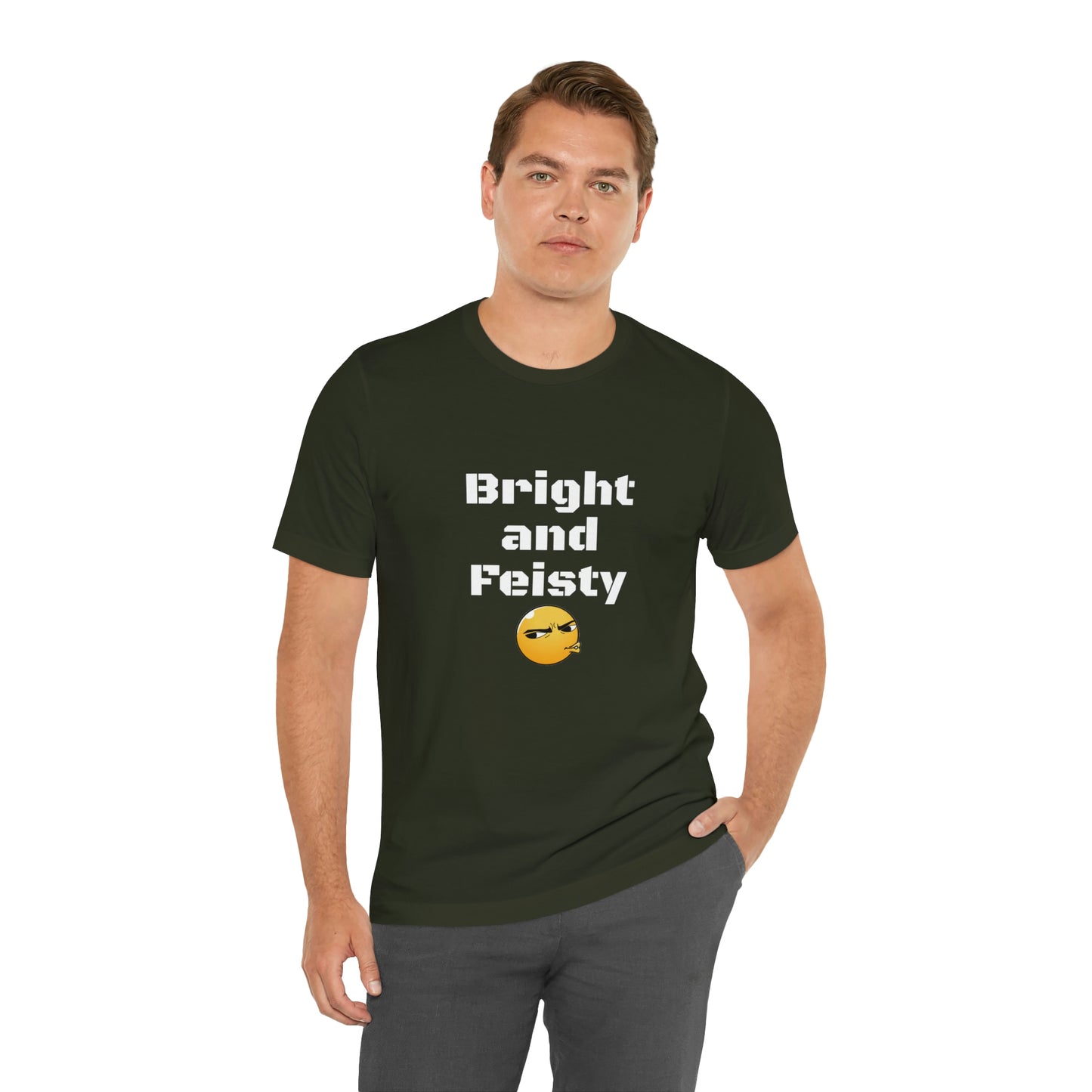 Carib Bright and Feisty Unisex Short Sleeve Tee