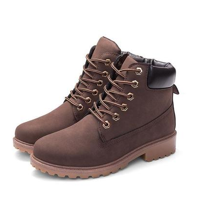 PU flat bottom size Martin boots
