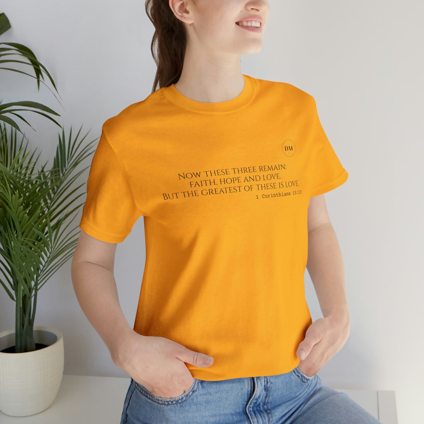 DM Unisex Jersey Short Sleeve Graphic Tee