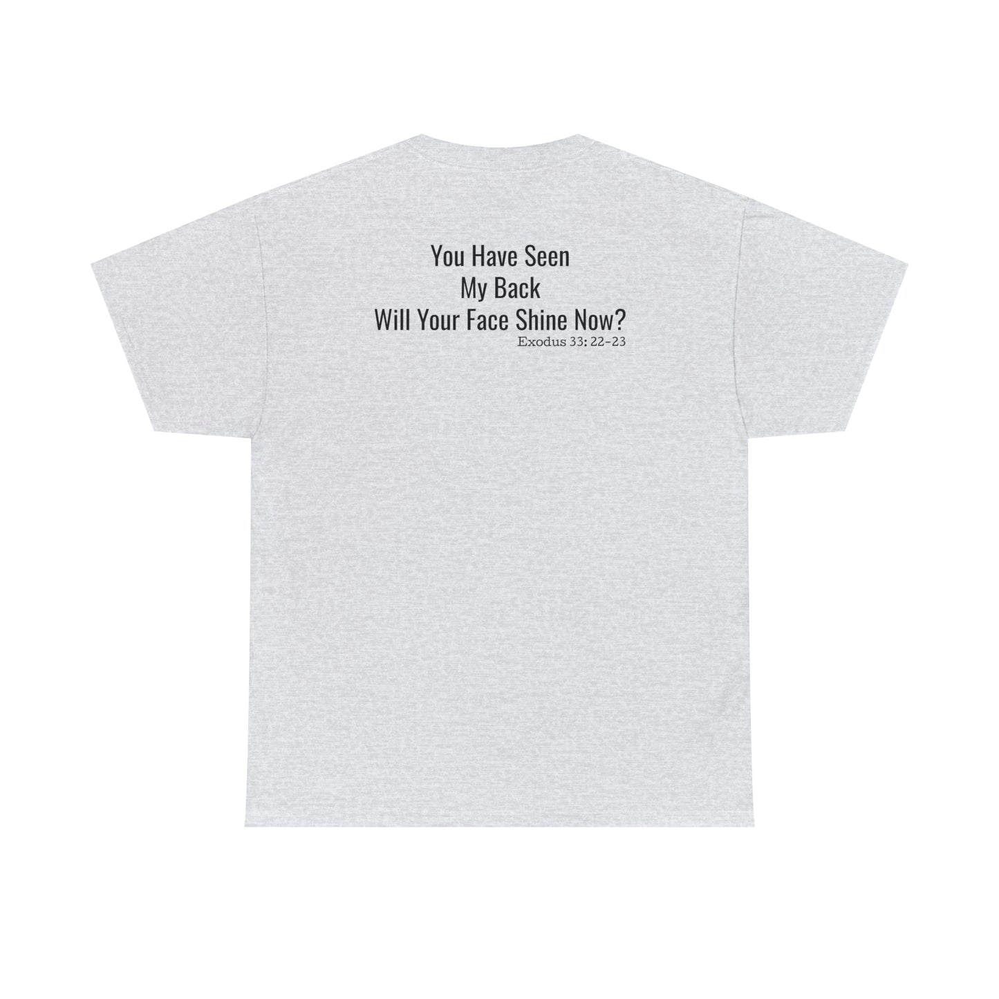 Exodus 33: 22-23 Unisex Heavy Cotton Tee