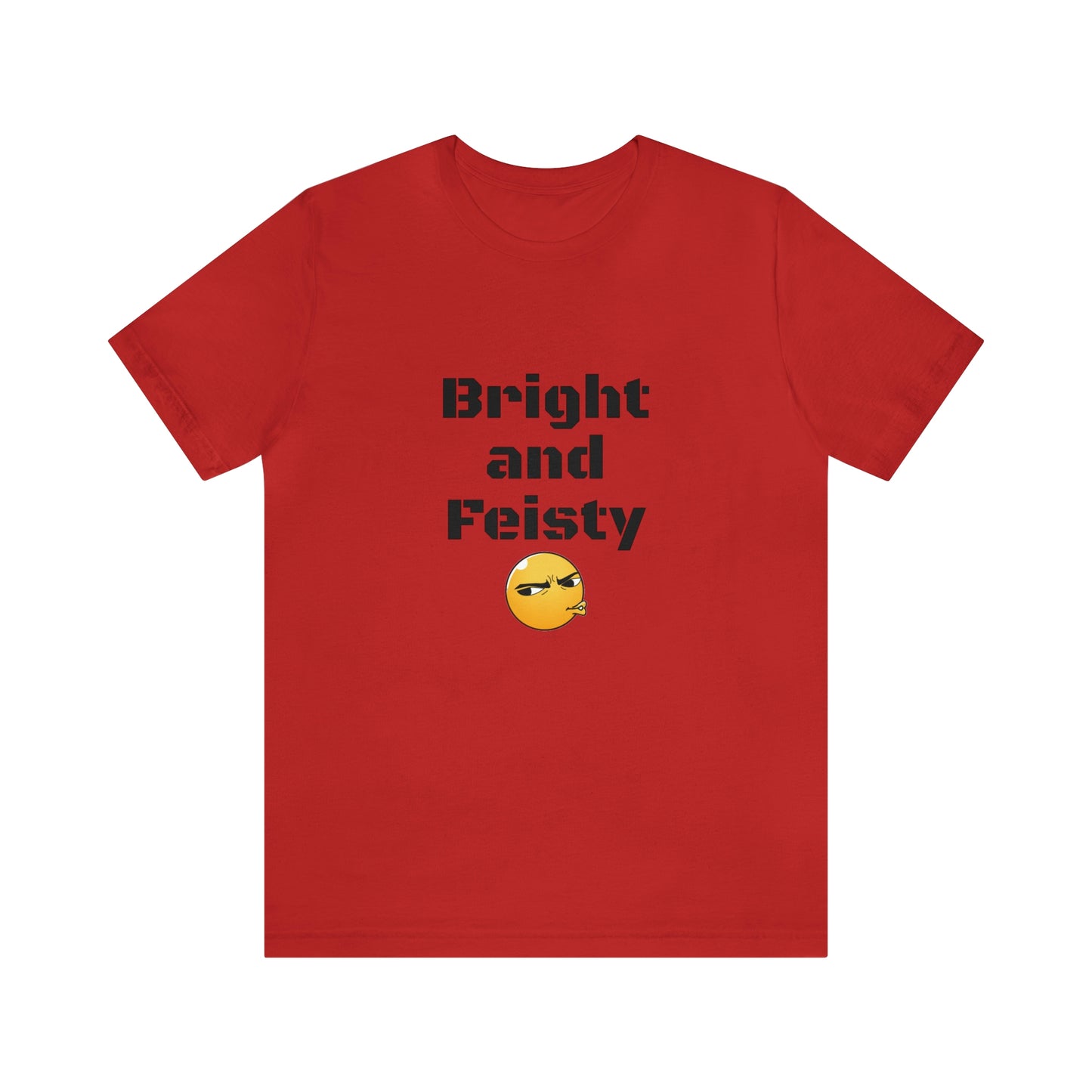 Carib Bright and Feisty Unisex Short Sleeve Tee