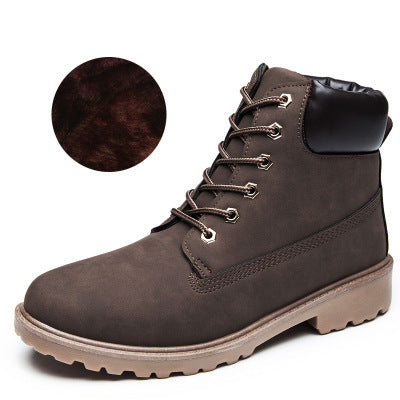 PU flat bottom size Martin boots
