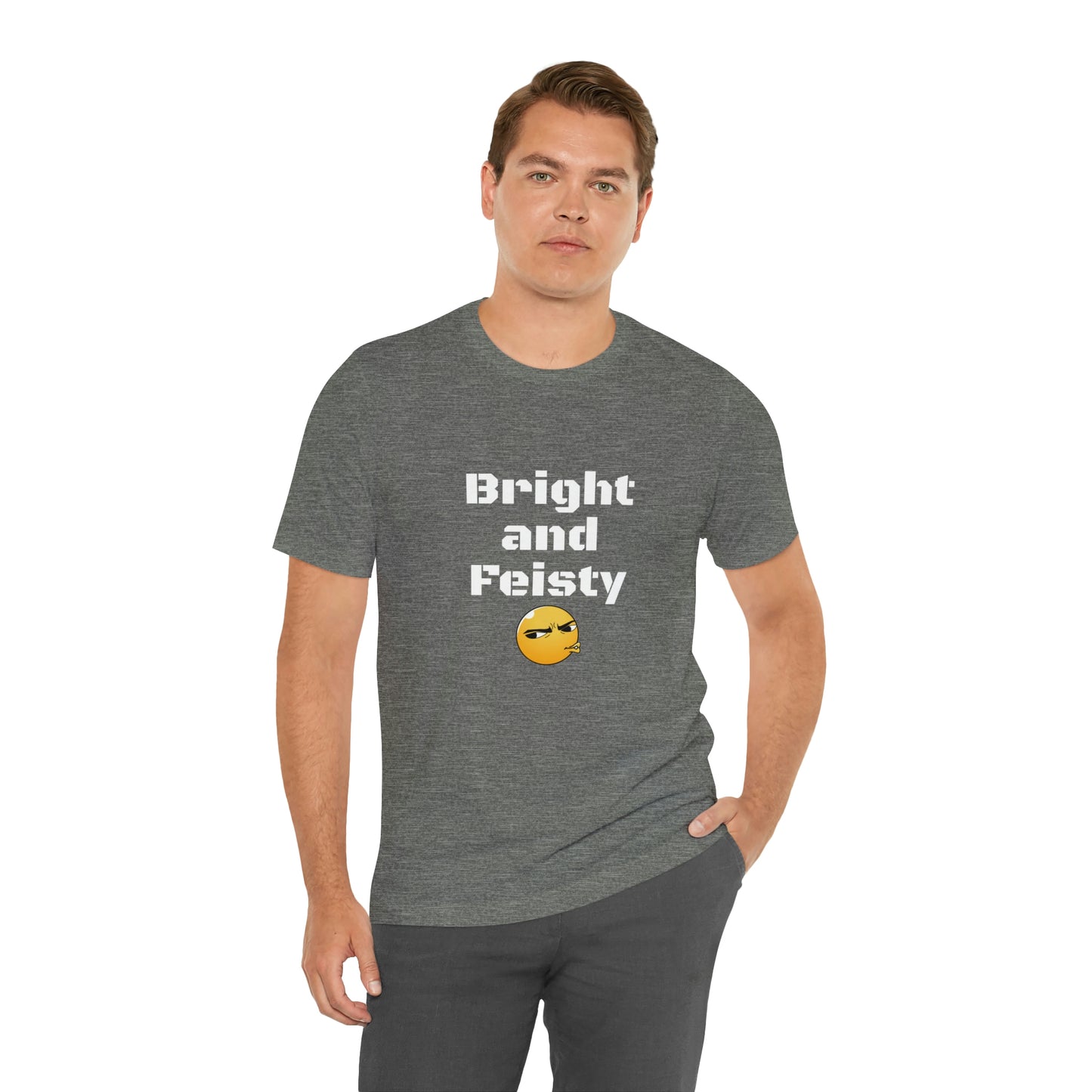 Carib Bright and Feisty Unisex Short Sleeve Tee