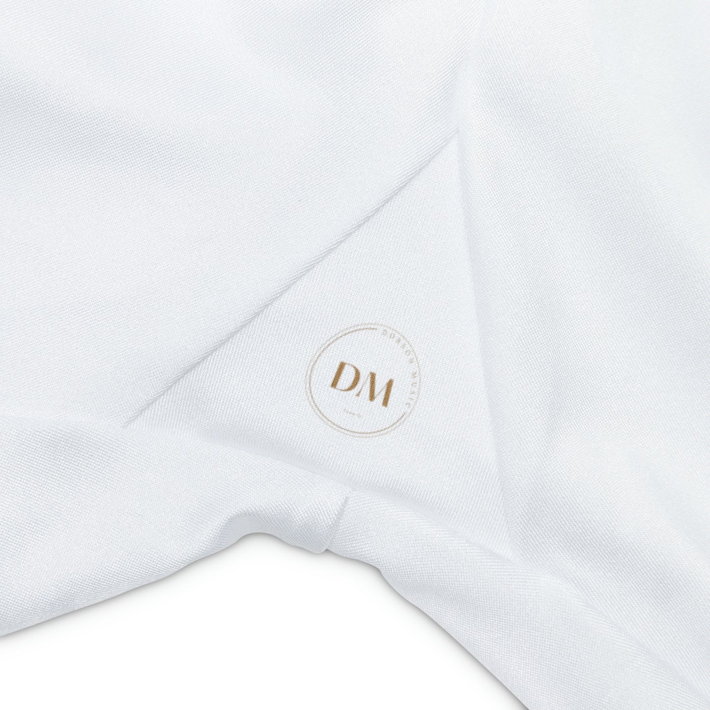 DM Women's Workout Shorts (AOP) - White