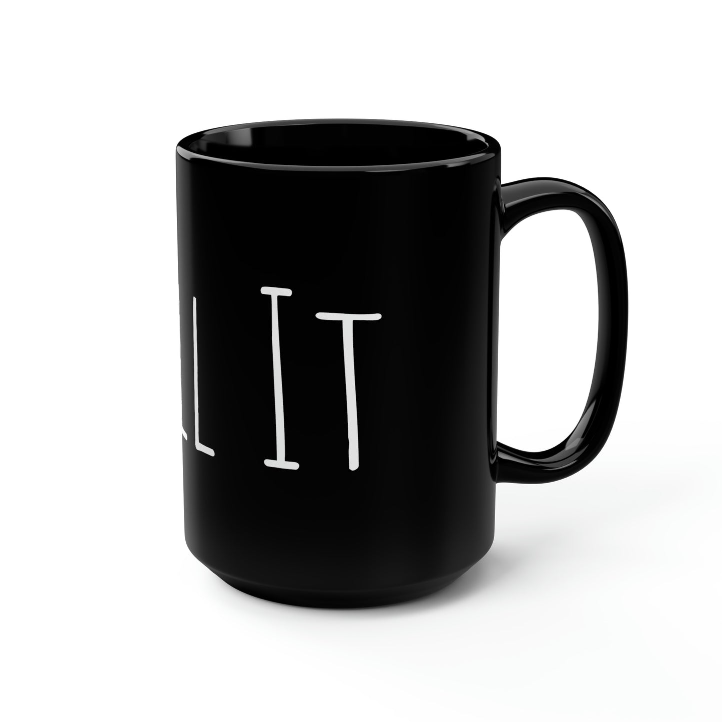Black Mug, 15oz