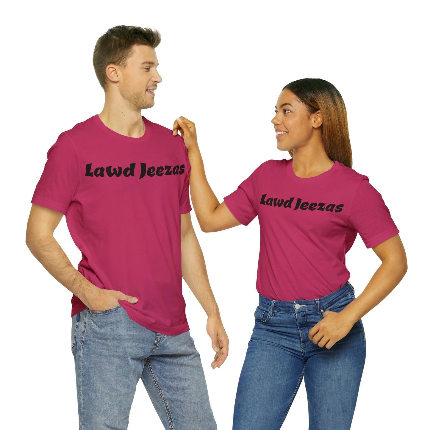 Carib DM Unisex Lawd Jeezas Short Sleeve Tee