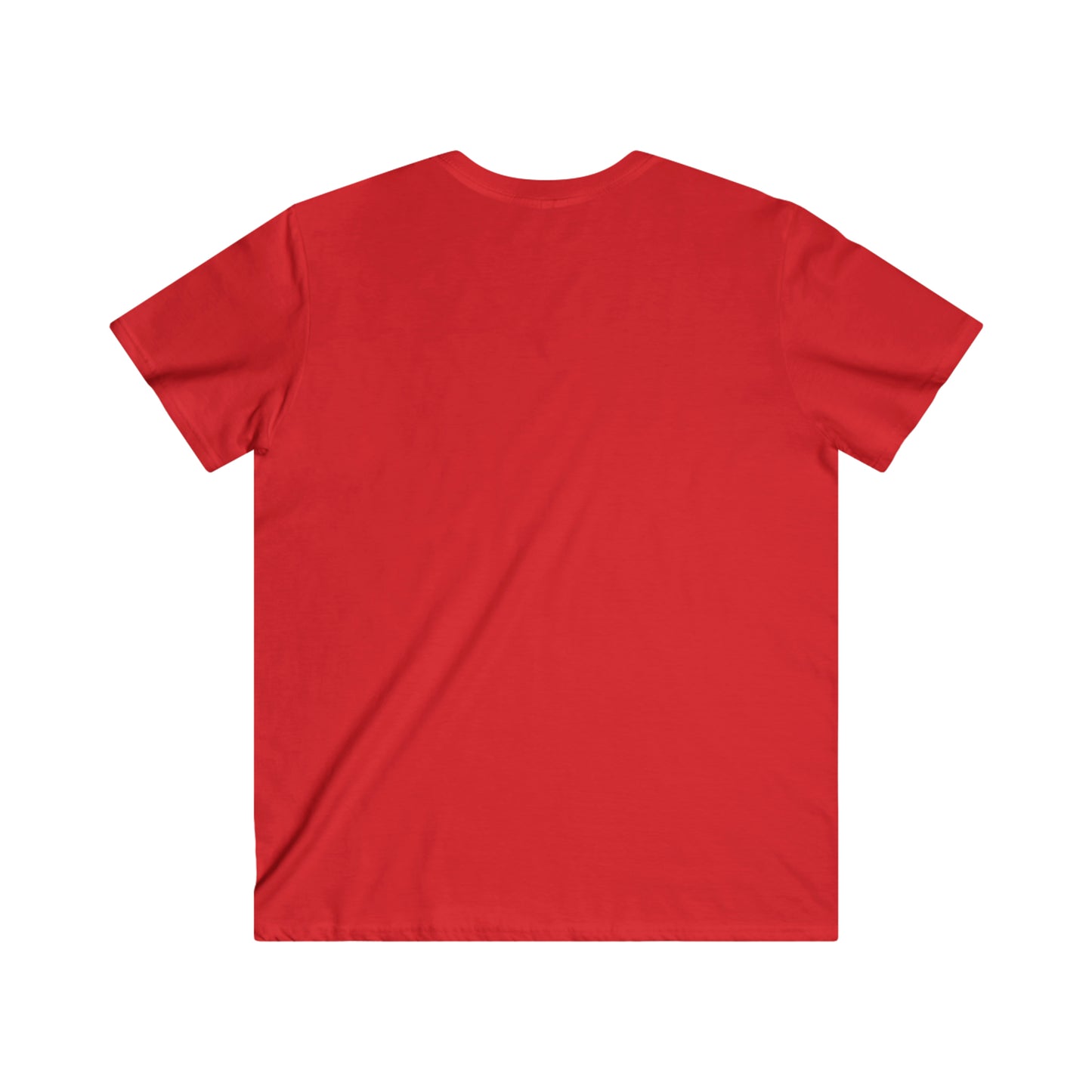 DM Men's Fitted V-Neck Short Sleeve Tee