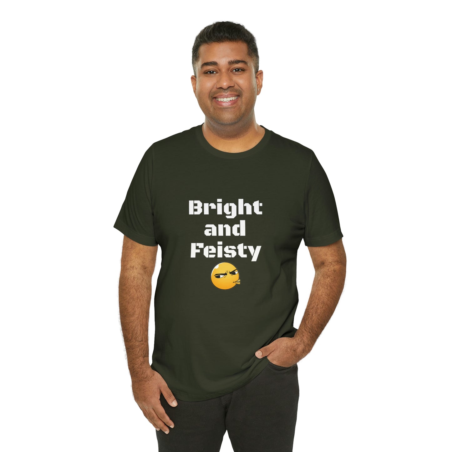Carib Bright and Feisty Unisex Short Sleeve Tee